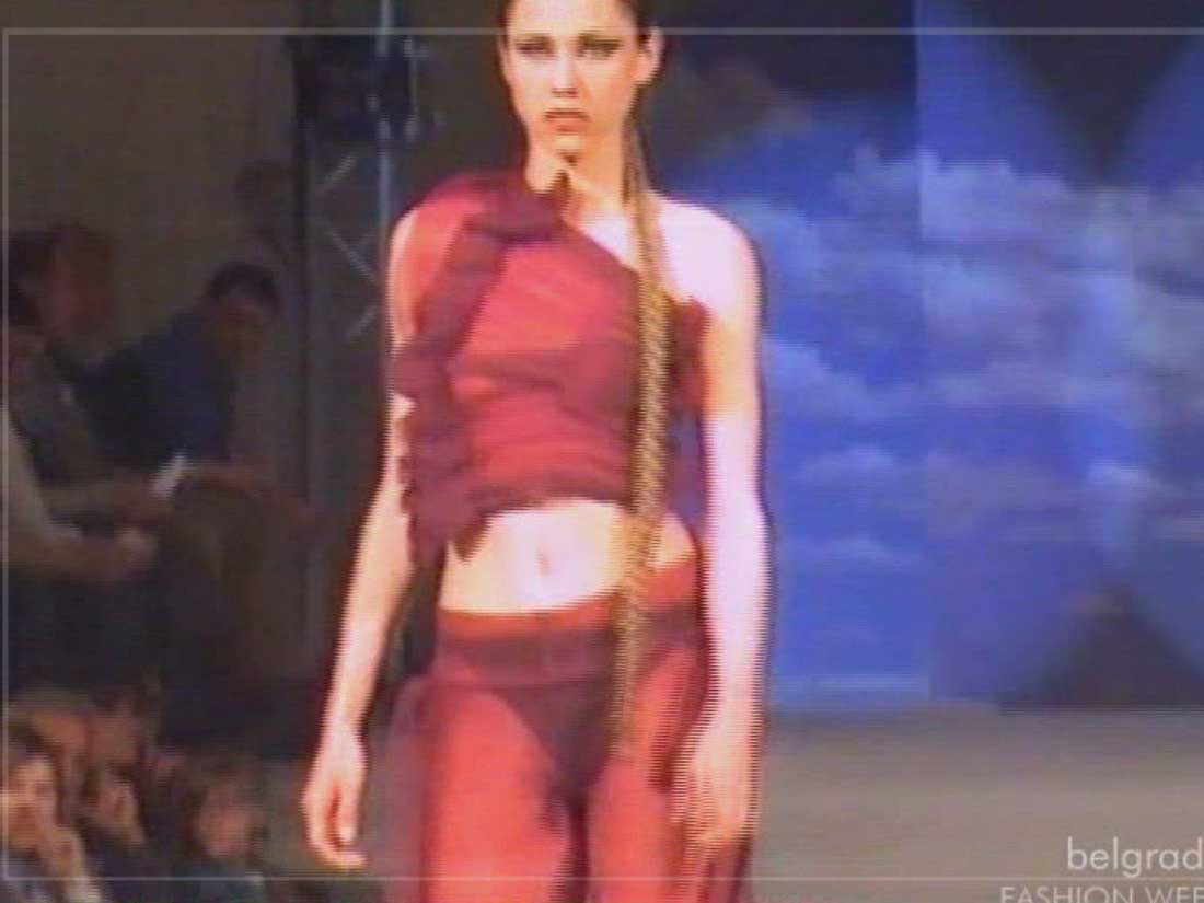 kolekcija fashion week 2001